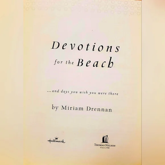 Devotions for the Beach..and days you wish you were there!  - Picture 3 of 3